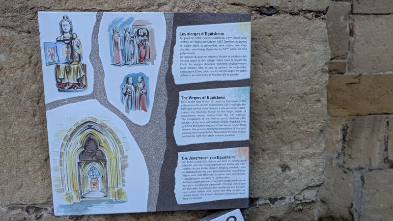 Die Kleinstadt Egoisheim in Frankreich ist ein wunderschönes, gut erhaltenes Städtchen das malerisch einlädt zum verweilen und bestaunen