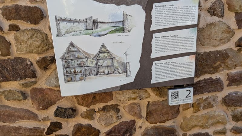 Die Kleinstadt Egoisheim in Frankreich ist ein wunderschönes, gut erhaltenes Städtchen das malerisch einlädt zum verweilen und bestaunen